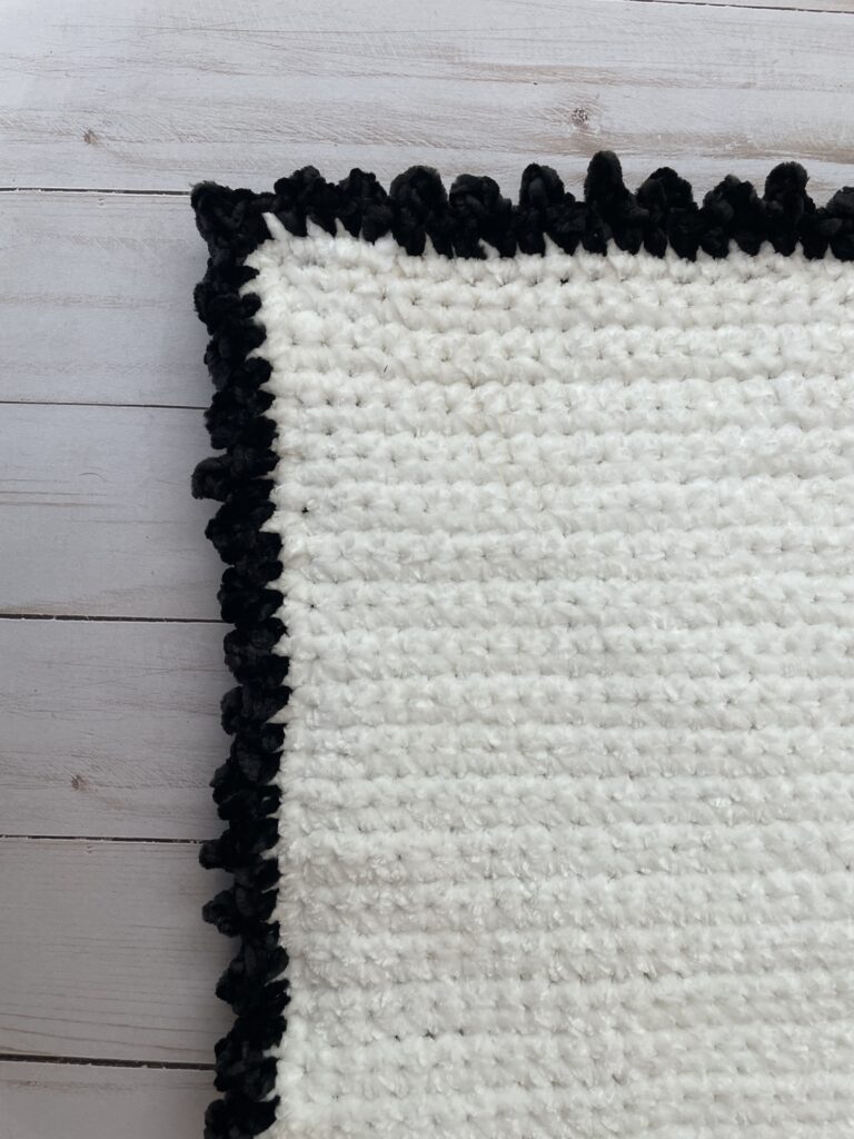 velvet crochet blanket